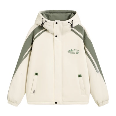 加绒加厚不起球不褪色夹克外套男