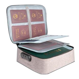 证件收纳包盒户口本护照簿营业执照证书卡包收纳册重要文件密码箱
