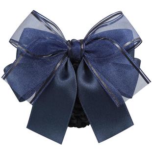 头花女网兜职业护士发网工作盘头发头饰空姐上班银行发夹新款发饰