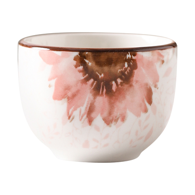 100ml喝茶杯小号陶瓷直口杯子