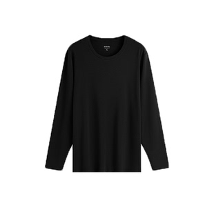 古今保暖内衣男士新款纯棉圆领打底衫修身大码内搭无痕防寒上衣