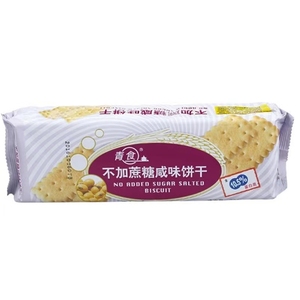 青食不加蔗糖咸味饼干办公室休闲零食品下午茶青岛特产早餐200g