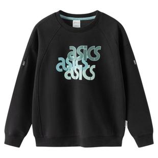 商场同款亚瑟士儿童卫衣童装长袖T恤25年春秋男女童圆领内搭上衣