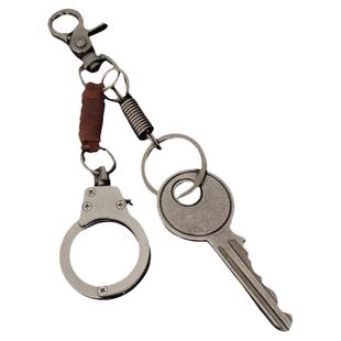 cleanfit挂件高级复古编织挂件手铐钥匙扣小众包包挂饰vibe风配饰