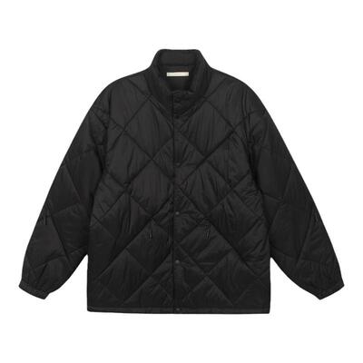 RESIMPLE简单点棉服男短款宽松立领亮面上衣外套可拆卸马甲1134