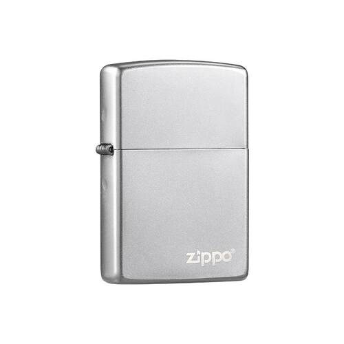 zippo打火机205磨砂经典标志官方正品男士煤油防风创意定制刻字