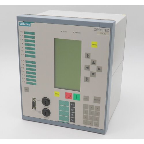 SIEMENS SIPROTEC 6MD63215EA300AA0EE Field Control Unit Contr