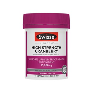 澳洲进口Swisse蔓越莓胶囊呵护私处女士益生菌滋养卵巢健康90粒