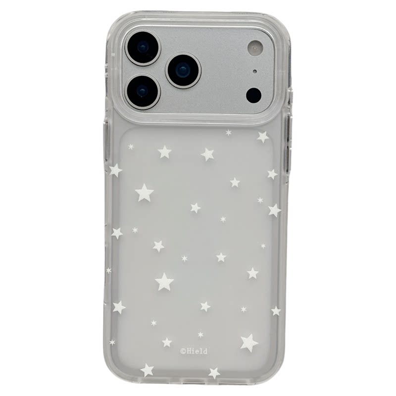MoreRex ins风小众简约半透磨砂五角星适用苹果18手机壳iphone17promax新款16pro手拎挂绳15防摔保护套14女17