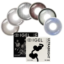 【拍6件】轻瞳美瞳半年抛6片送8片共14片