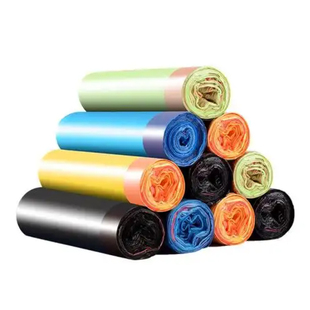 抽绳式垃圾袋家用手提式大号塑料袋黑色厨房收纳袋收口加厚实惠装