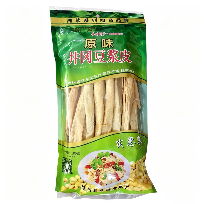 裕盛井冈山豆皮6袋180g特产