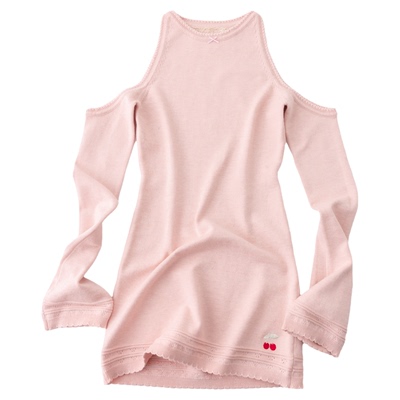 银河万岁 Basic“婴儿肌”100%舒适纯手工钩针花边「露肩针织裙」