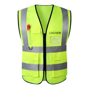 反光安全背心工地施工反光衣马甲网眼安全服交通定制印logo工作服