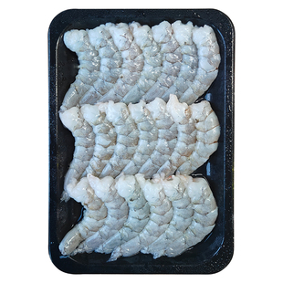 无保水剂虾仁鲜冻无冰特级新鲜大青虾肉手剥去虾线仁非盒界齐鲁号