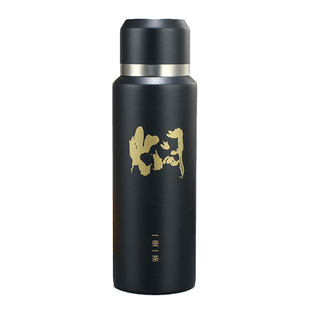 闷茶杯316不锈钢老白茶焖茶杯车载带茶隔保温杯便携焖泡水杯新款