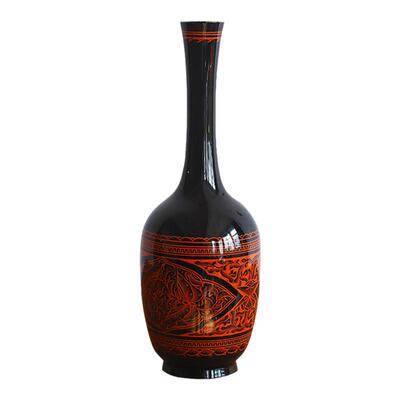 墨蓝花器道漆器日本进口