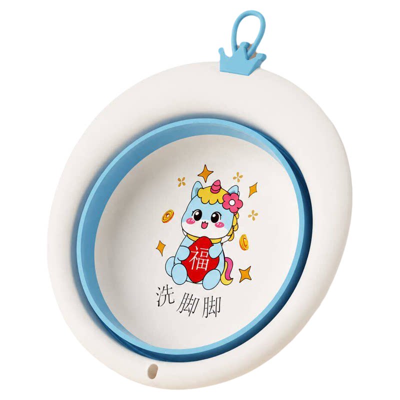 婴儿洗脸盆可折叠儿童脸盆三件套