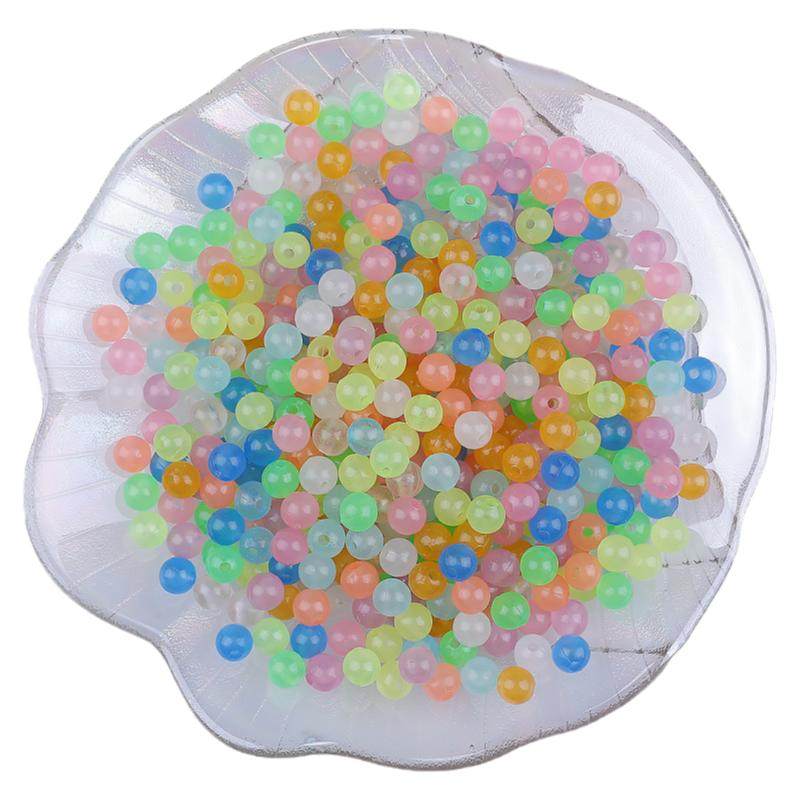 亚克力夜光散珠手工diy制作手链项链串珠荧光耳饰品包包材料配件