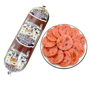 哈蒂牛官方旗舰店俄罗斯风味牛筋肠180g*10大根即食下酒菜凉拌菜