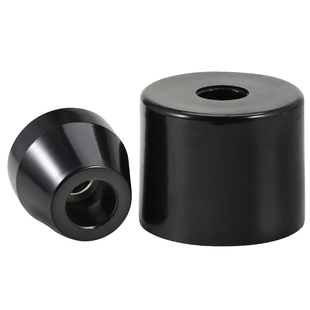 橡胶脚垫圆形增高加厚耐磨地板保护脚垫套家具桌椅子静音脚垫黑色