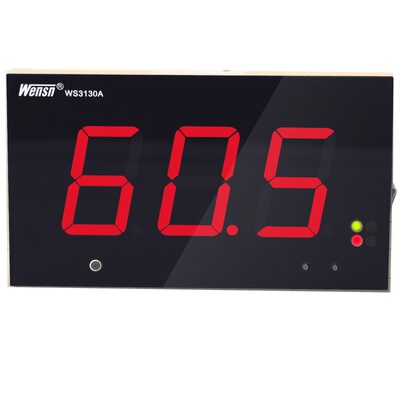 大屏幕壁挂式室内外置接收噪声分贝大小声音检测dB值噪音计WS3130