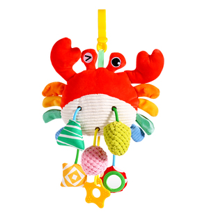 新生儿推车挂件摇铃婴儿车风铃宝宝车载床铃安抚挂饰安全座椅玩具