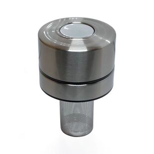 单卖全钢速开杯盖子一键开启双层玻璃保温杯配件防摔高档车载专用