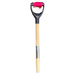 折叠铁锹木柄把铲子把柄铁锨实木把手柄配件小铲把分体青冈木锹把