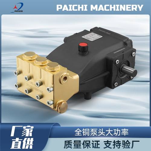 派驰厂家超高压工业清洗泵陶瓷柱塞泵大功率造雾泵头除尘