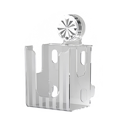 轻奢洗脸巾纸巾透明收纳盒壁挂式