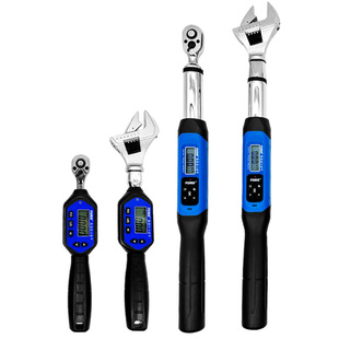 FUMA电子数显扭力扳手高精度扭矩板手套筒螺母活动头汽修力矩板手