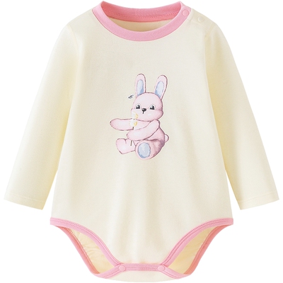 【纯棉】迷你巴拉婴儿衣服新生儿宝宝连体包屁衣爬服  年秋季