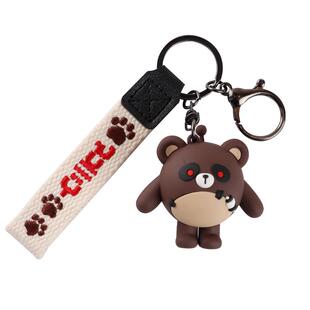 蛋仔派对潮流钥匙扣女精致公仔玩偶包包挂件周边高级感情侣钥匙链