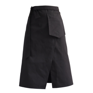 时尚半身围裙年轻款厨房餐饮专用化妆师烘焙面包店高级半截工作服