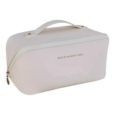 化妆包女2025新款便携式大容量手提化妆刷收纳包高端旅行洗漱包袋