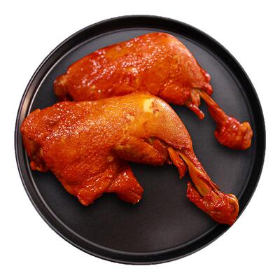 【沟帮子熏鸡】香熏鸡腿120g*4袋正宗尹家手枪大鸡腿开袋即食鸡肉