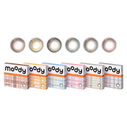 moody美瞳日抛10片大直径彩色隐形眼镜