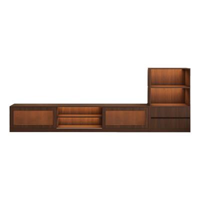 实木中古风家用复古收纳电视柜