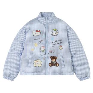 From Mars Little Bear Dumb Preppy style cotton-padded coat