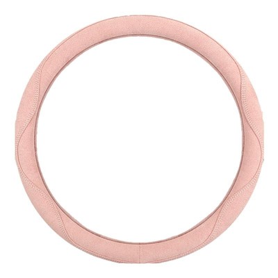 奥迪专用夏季超薄翻毛皮方向盘套