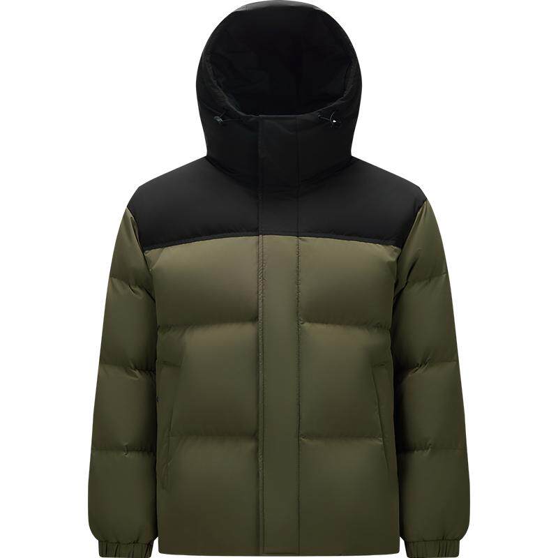 森马正肩外套潮防水防风羽绒服男