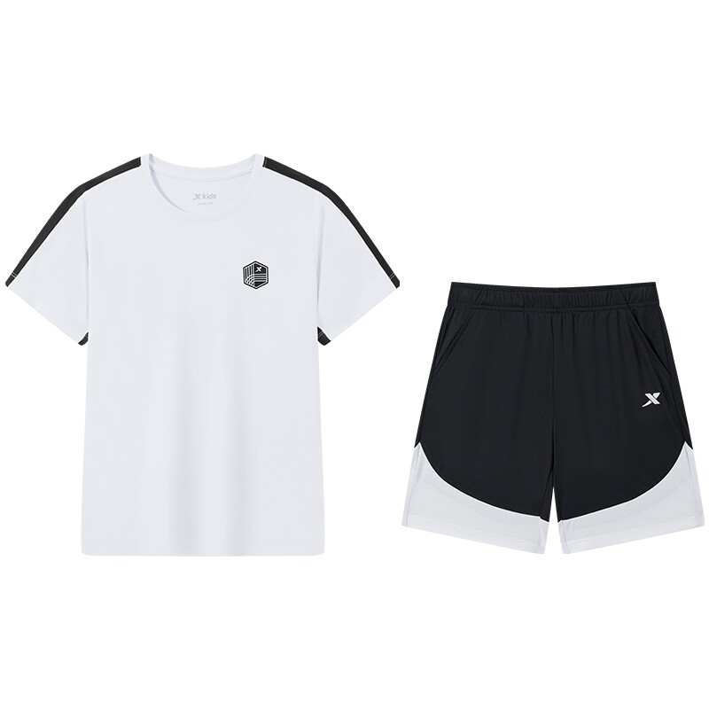 儿童短袖套装男童速干夏装两件套