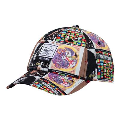 Herschel印花棒球帽鸭舌帽