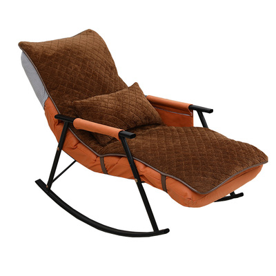 毛绒款秋冬躺椅摇椅坐垫