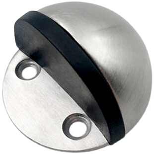 门挡门阻免打孔龟顶加高限位器玻璃门橡胶防撞工程门碰304不锈钢