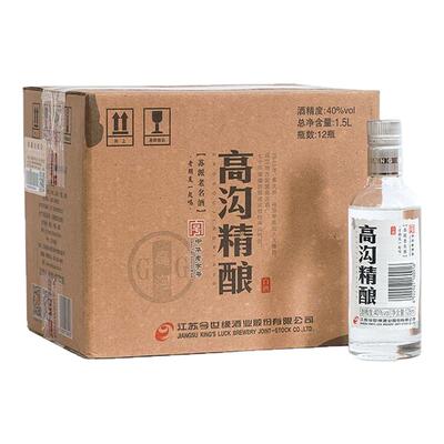今世缘高沟精酿白酒12瓶小酒版