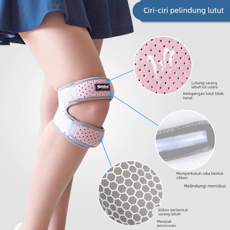 髌骨带运动护膝女士专用半月板保护损伤关节固定加压跑步膝盖护具