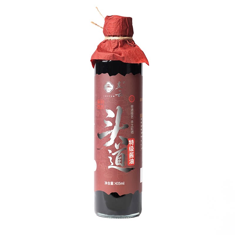 支云头道非遗传统酿造原汁古法天然日晒夜露手工酱油