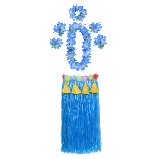 海草舞蹈服装成人夏威夷草裙舞裙子演出道具年会舞台表演活动花环